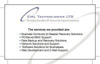 CML Technologies Ltd