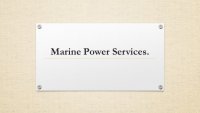 Marine Power Services.