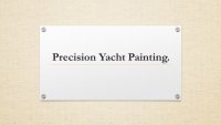 Precision Yacht Painting.