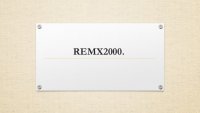 REMX2000.