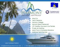harmony yacht services st lucia