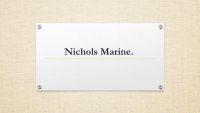 Nichols Marine.