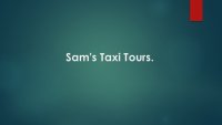 Sam's Taxi Tours.